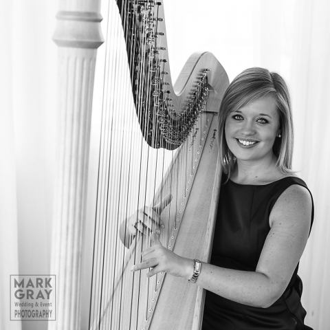 Harpist Nicola Veal